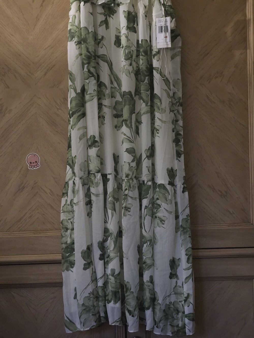 Taylor Plus Size Ruffle V-Neck Dress - Picture 10 of 16